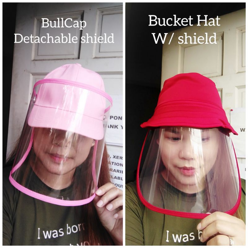 BULLCAP AND BUCKET HAT WITH SHIELD | Shopee Philippines