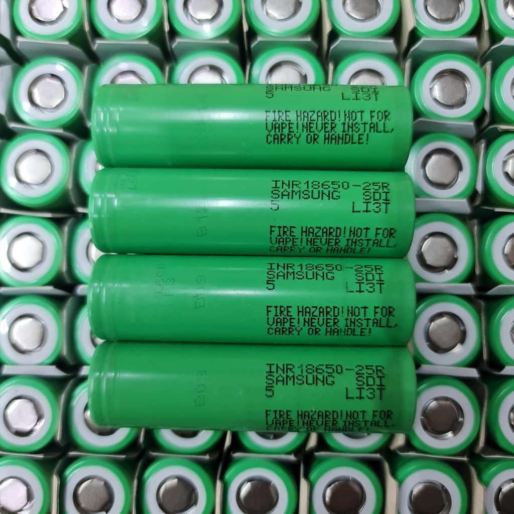 Samsung 40T 21700 4000mAh 35A 25R 18650 2500mAh 20A Battery Lithium ion ...