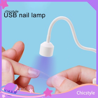 Led Ultraviolet Lights Clip-on Flexible Metal Tube Uv Lamp Usb