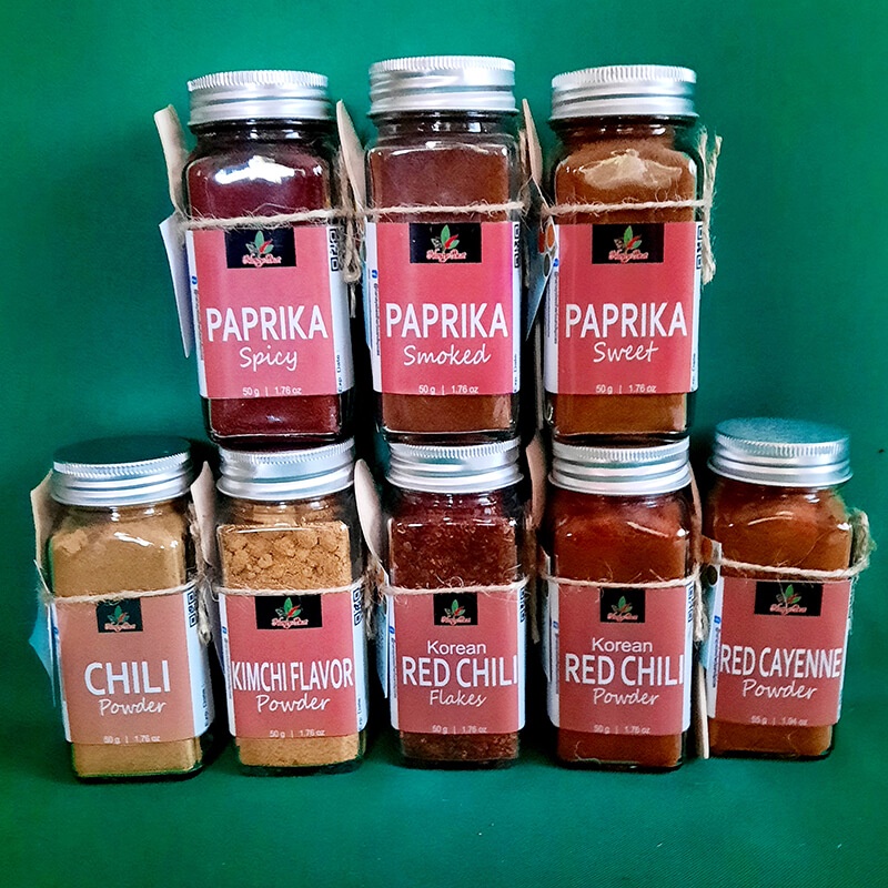 NanaysBest Paprika Powder Korean Chili Powder & Chili Flakes Kimchi Smoked Paprika Shaker