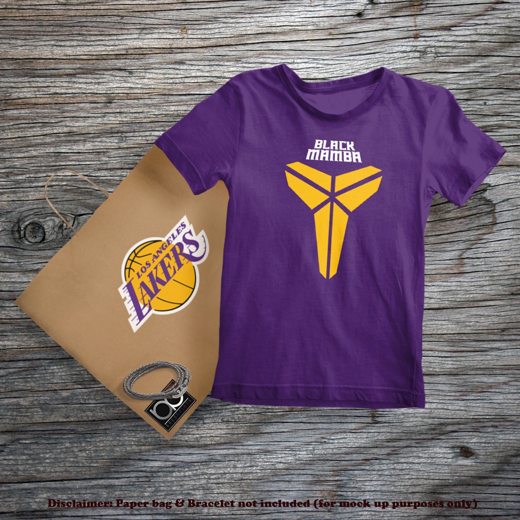 Black Mamba Kobe Bryant Los Angeles Lakers T-Shirt - TeeNavi