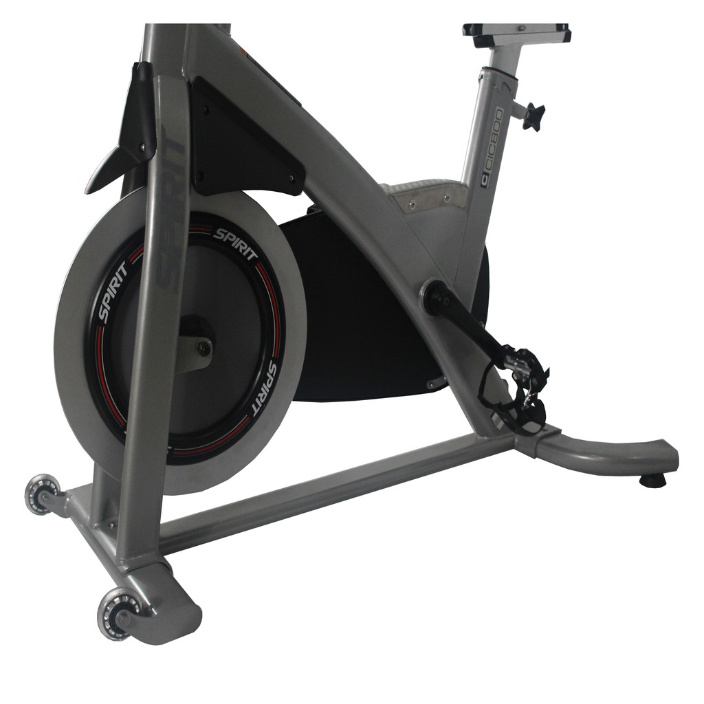 Spirit Spin Bike Indoor Cycle Bike Commercial Spin Bike Cic800 Silver Shopee Philippines