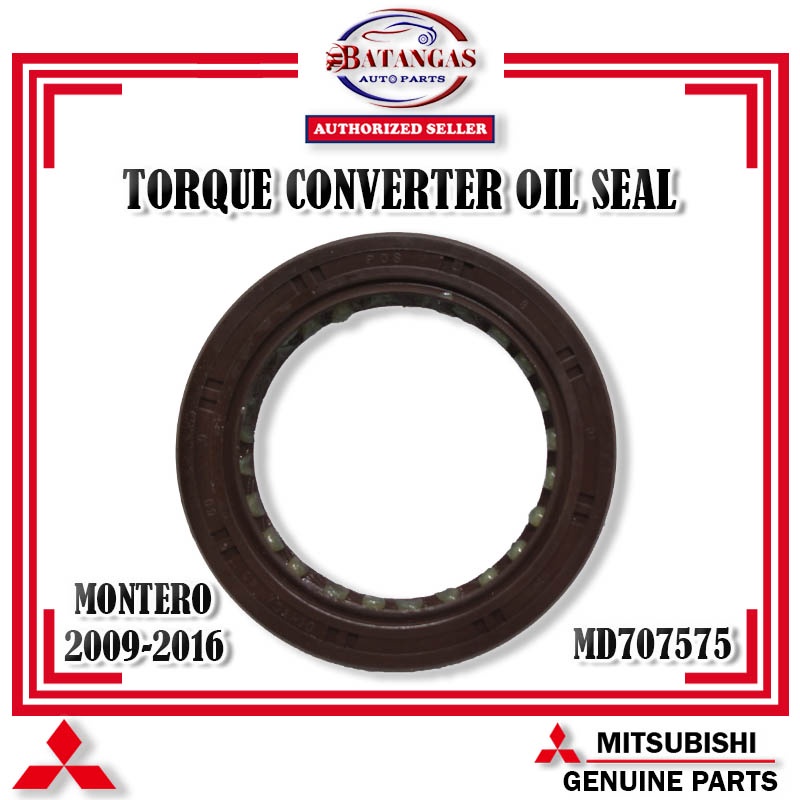 ORIGINAL TORQUE CONVERTER OIL SEAL for MITSUBISHI MONTERO 20092016