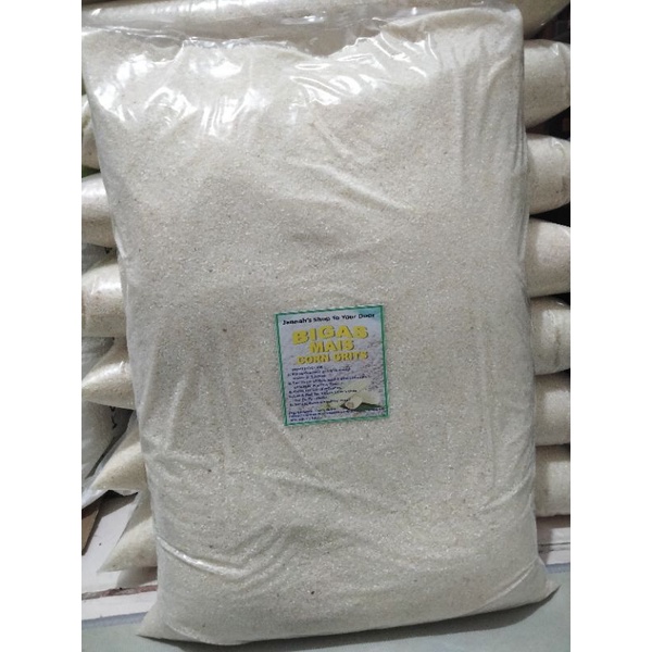 5kg No.10, No.12 & No.14 Bigas Mais White / Yellow Corn Grits Shopee