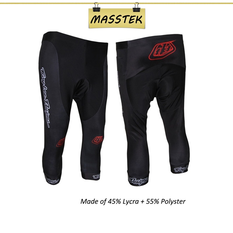 MASSTEK Johor Seluar Basikal 3/4 Cycling Pants Gel Padded Cycling Pants Racing Bike MTB Pants