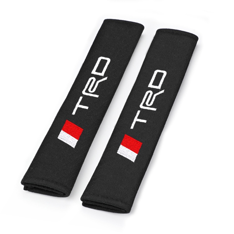 2pcs set Cotton Car Seat Belt Shoulder Pads Covers Car Seat Belt Cover Car Shoulder Pad for TRD