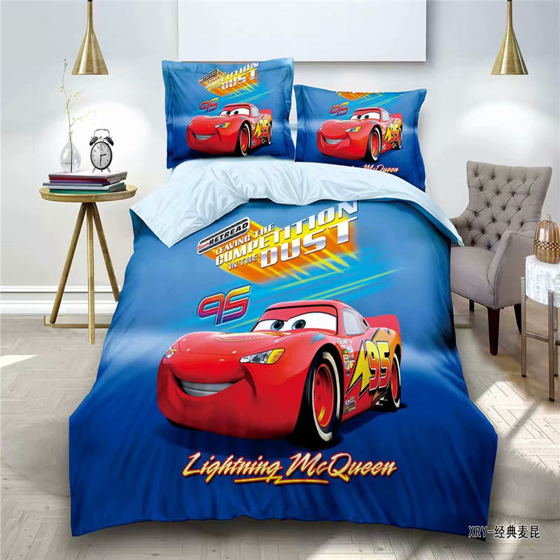 Lightning mcqueen twin bed 2024 set