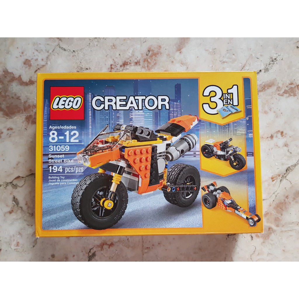 Lego sunset best sale street bike