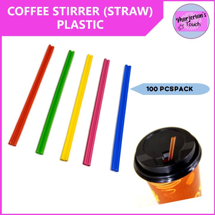 COFFEE STIRRER STRAW PLASTIC STIRRER STRAW TEA STIRRER DISPOSABLE ...