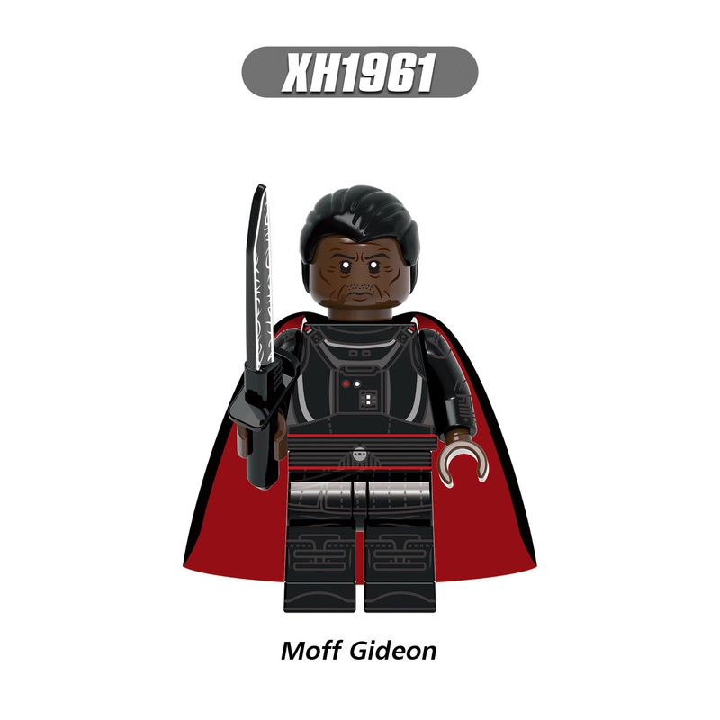 8 Types Minifigures Boba Fett Din Djarin Jango Fett Moff Gideon Cara