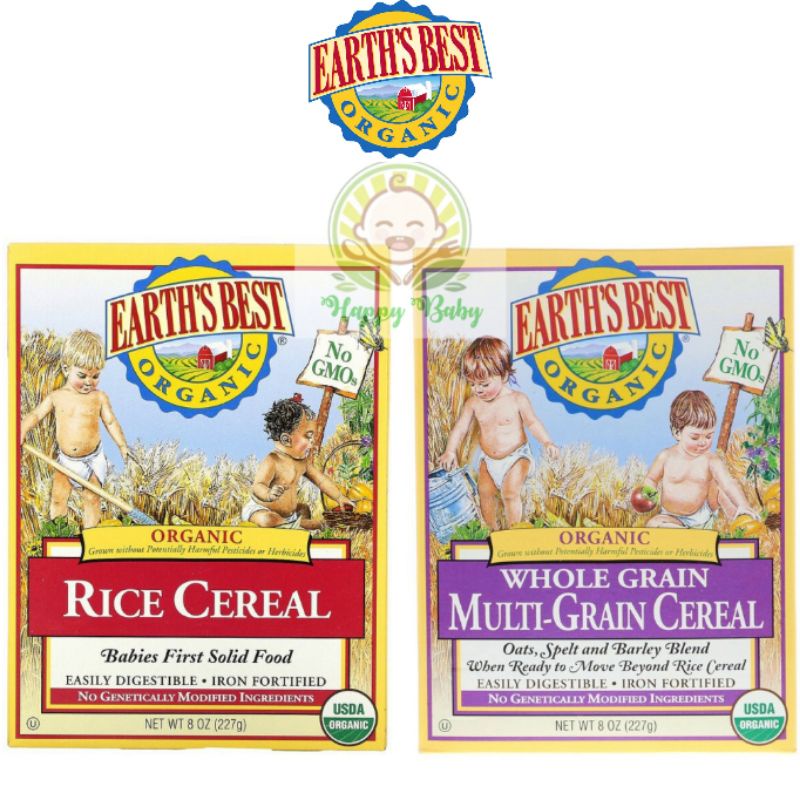 Earth's best sale organic cereal