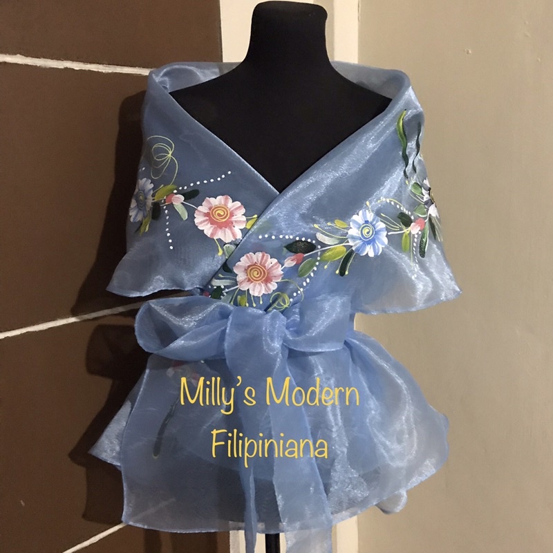 Filipiniana wrap outlet around