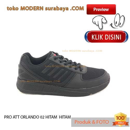 PRO ATT ORLANDO 02 BLACK BLACK men's shoes sneakers | Shopee Philippines