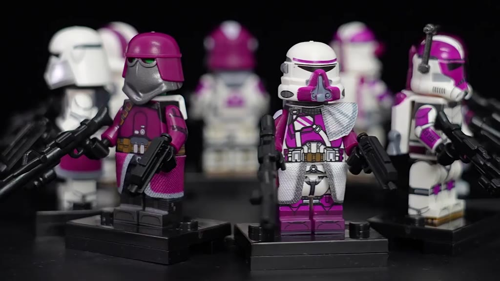 Assembled Building Blocks The Movie Series Star Wars Clone Engineer ...