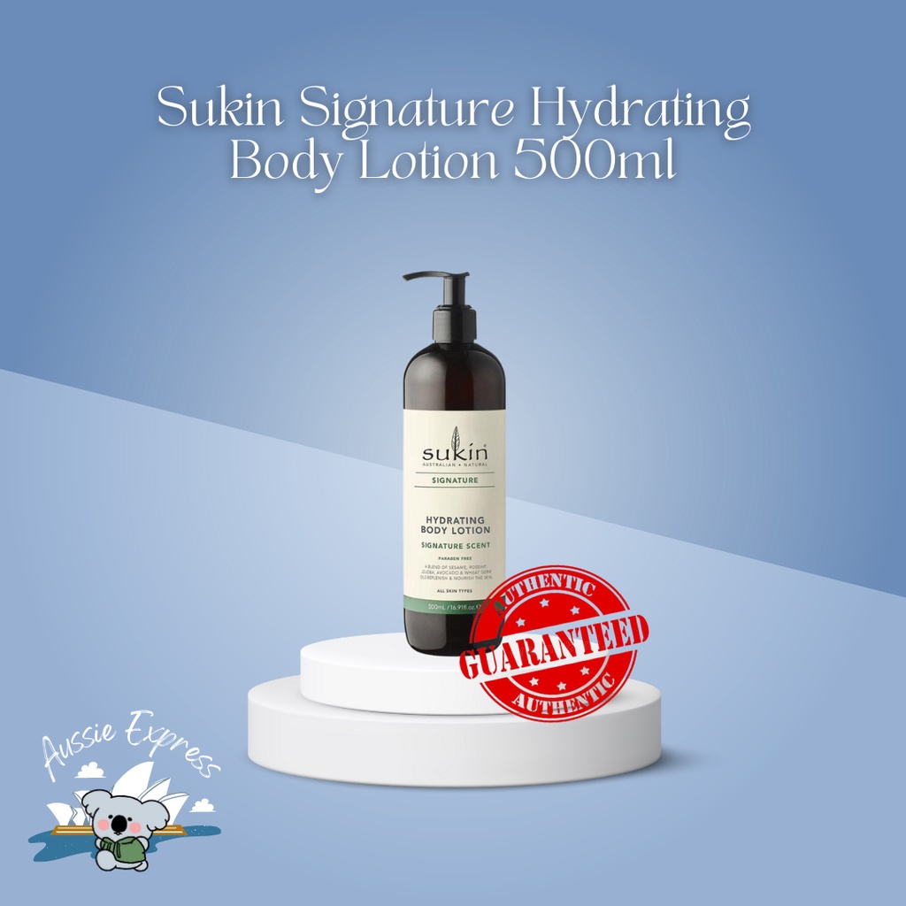Sukin Signature Hydrating Body Lotion 500ml Shopee Philippines