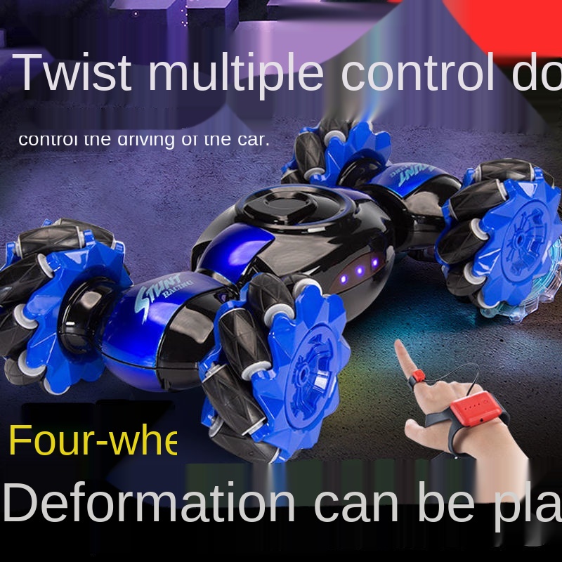 Gesture Sensor Deformation Remote Control Car Toy Racing Car | Shopee ...