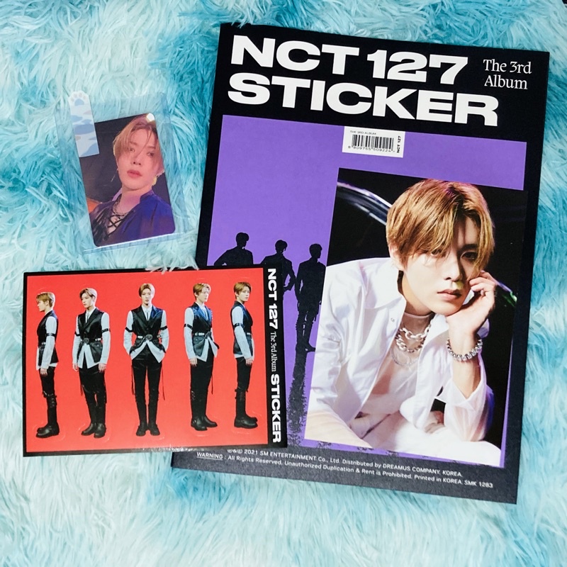 Onhand NCT STICKER ALBUM Photobook Seoul City Sticky Ver Unsealed Jungwoo