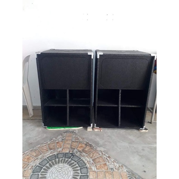 Mcv D12/ D15 subwoofer speaker box 1pc ( no speaker included) Shopee