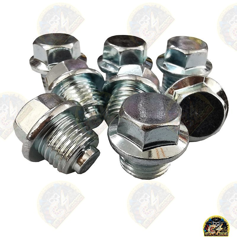 CS Motorcycle Drain Plug Bolt Xrm, Gy6(piece) Shopee Philippines