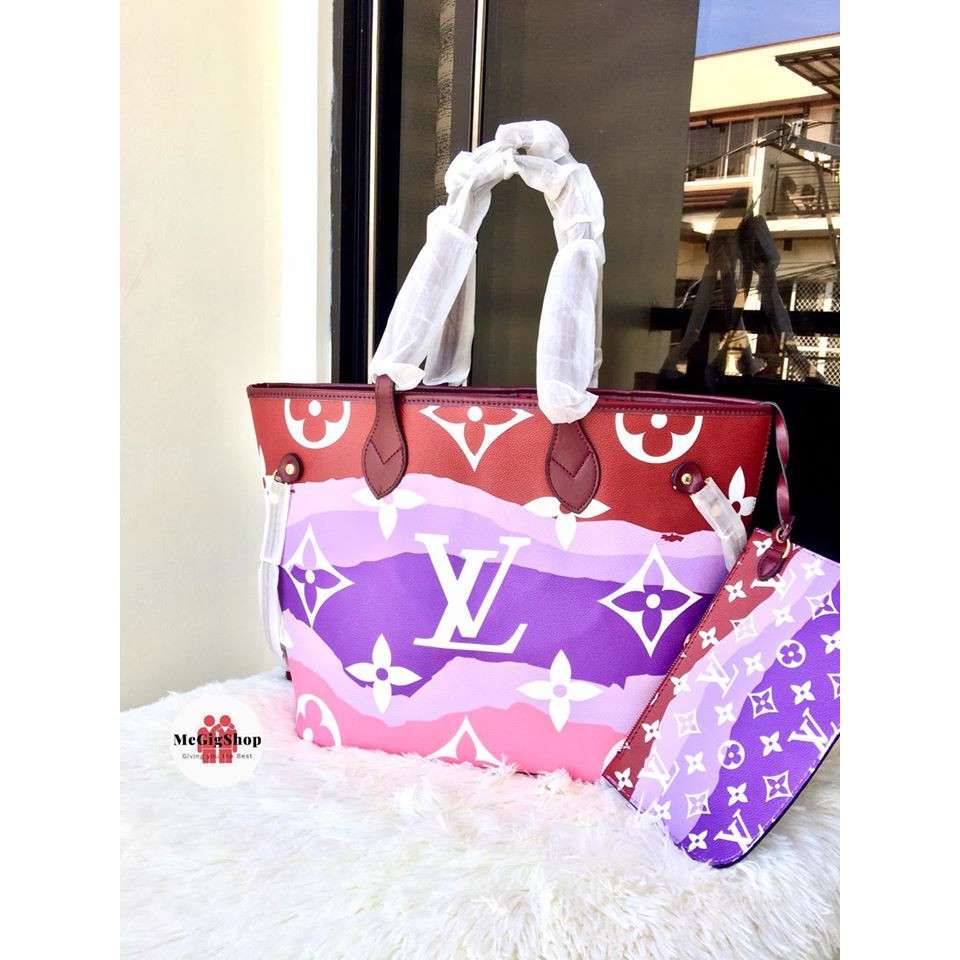 MeGigShop LV Neverfull Denim Tote Bag - Women's Bag -Fashion Bag
