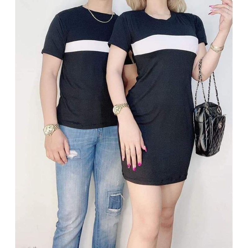 Couple t best sale shirt and frock