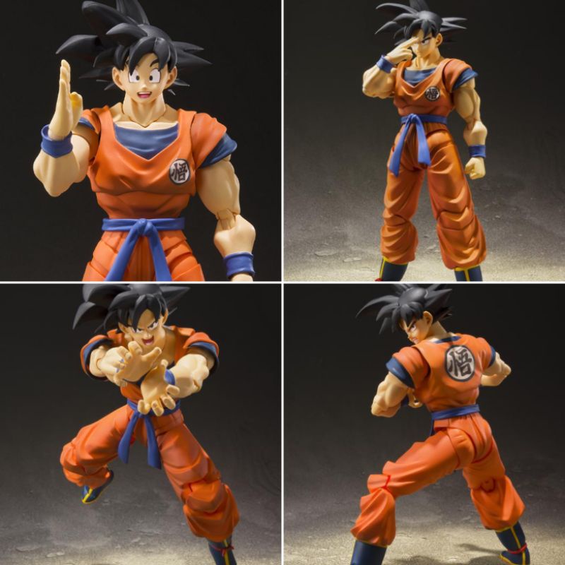 Figurine Son Goku a Saiyan Raised on Earth S.H.Figuarts Bandai