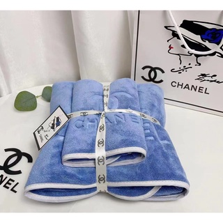 Chanel bath towel discount set