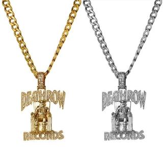 Hip Hop Spike Decor Rhinestone Necklace Wolf Tooth Alloy Necklace For Men -  Temu Bahrain