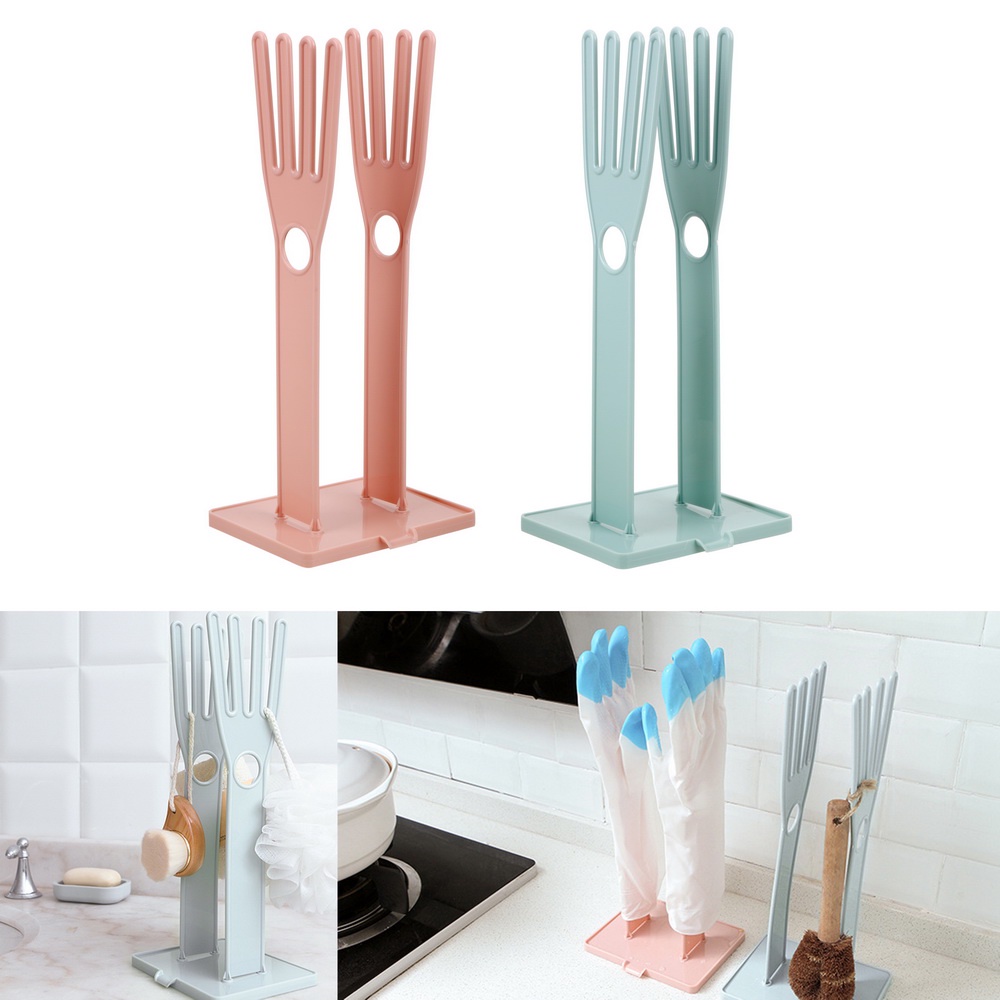 Drying Drain Rack Glove Towel Cloth Storage Rack Kitchen Rubber Gloves