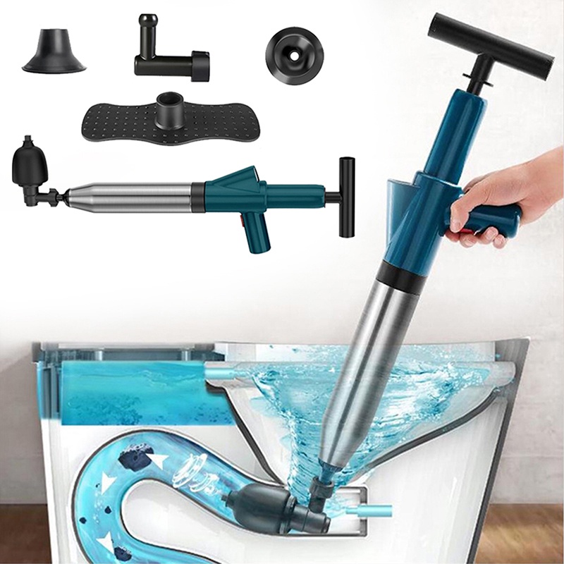 1PC Heavy Duty Air Drain Snake: Unclog Your Toilet, Shower, Sink & Bathtub  Pipes Instantly