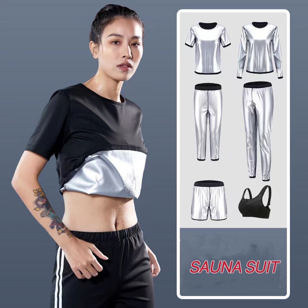 Sauna Suit For Women Hot Sweat Pants Weight Athletic Shorts High