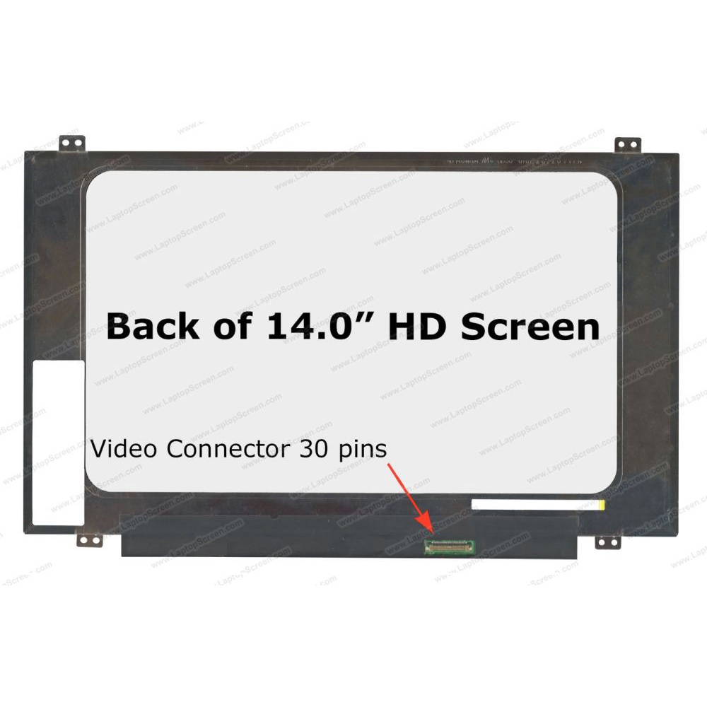 Écran LED 17,3" Pour Asus R700V – 40 Pins, Compatible LG