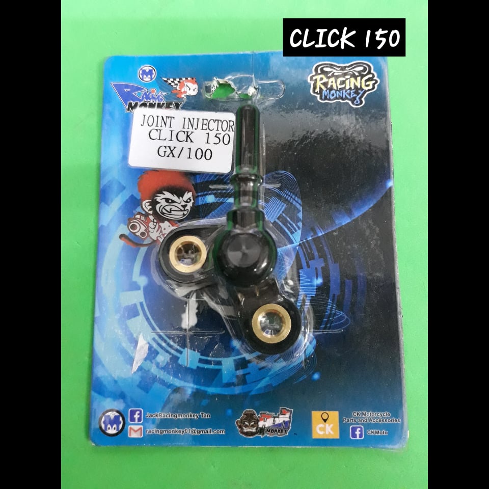 Racing Monkey Fuel/Joint Injector Black Fit For Honda Click 150 V1/V2 ...