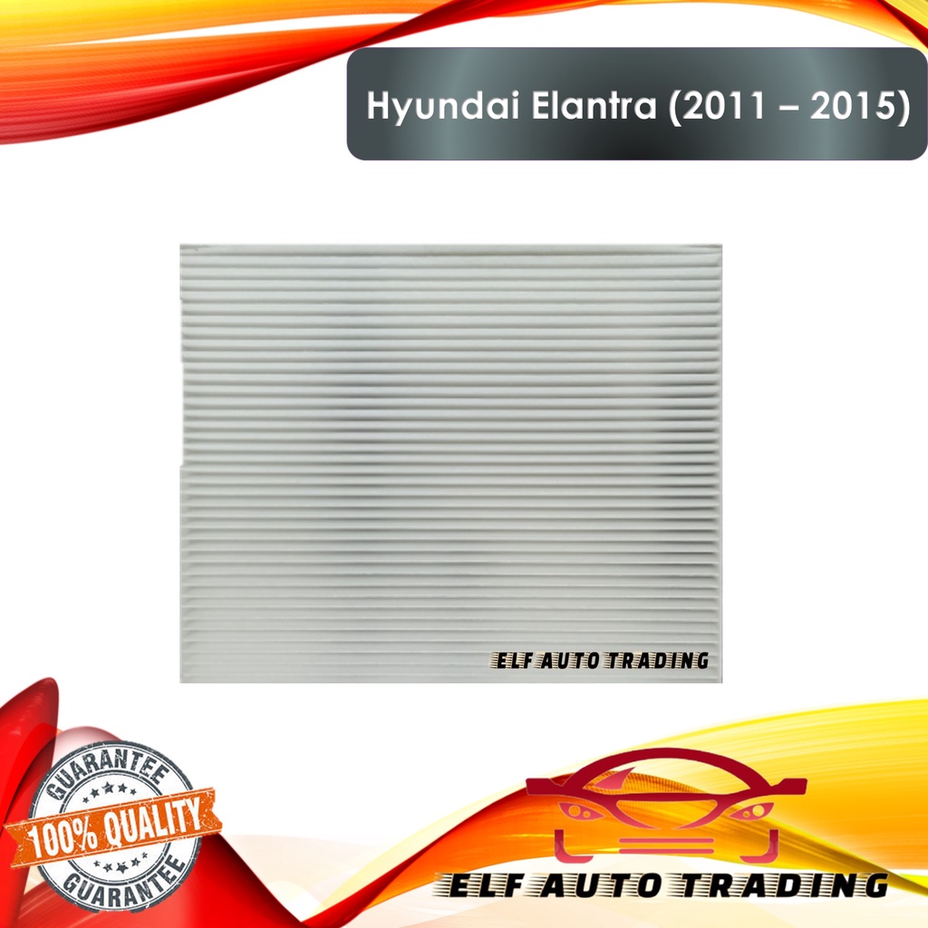 Cabin Filter for Hyundai Elantra (2011 2015) Shopee Philippines