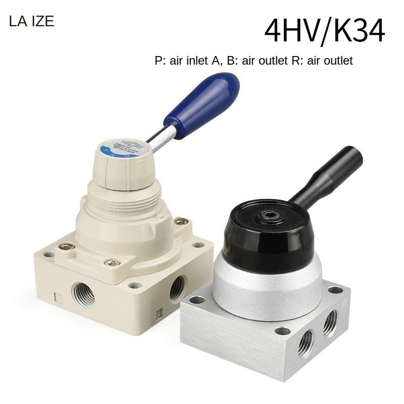 Pneumatic switch cylinder valve manual valve 4HV210-08 K34R6-8/8D three ...