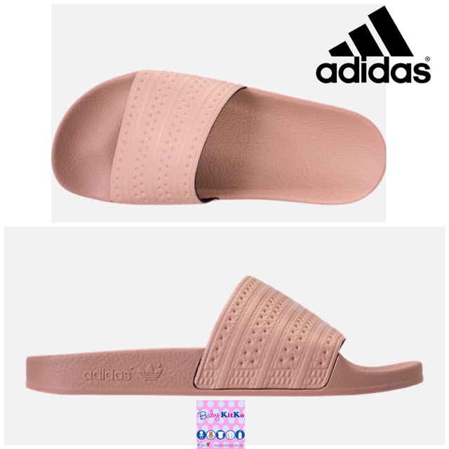 Adidas adilette slides online ash pearl