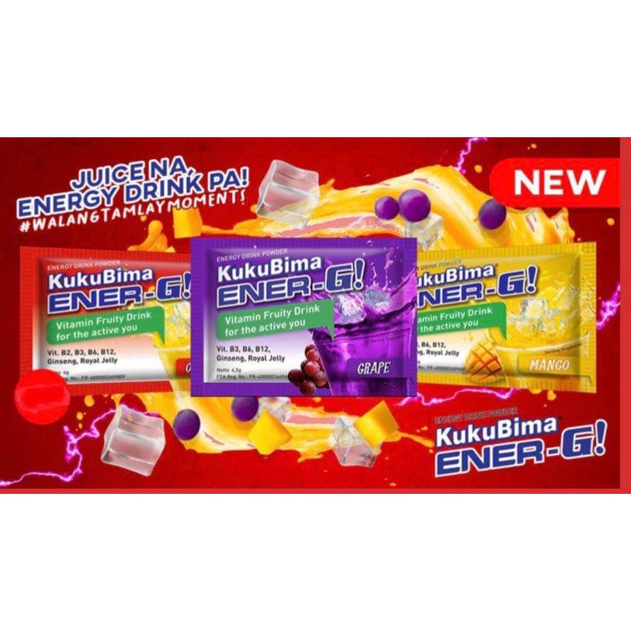 Kukubima Energy Juice 1 box (6sachets) Shopee Philippines