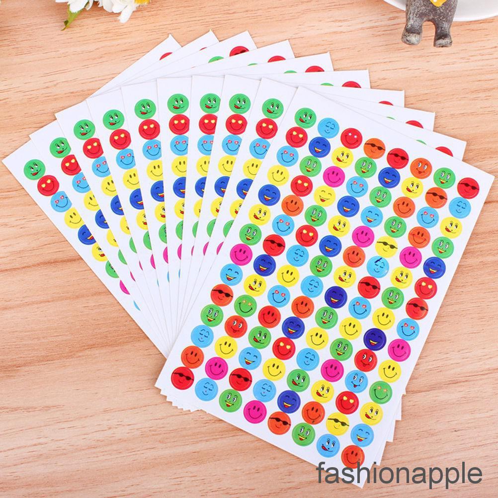 COD Smiley Faces Reward Stickers School Teacher Praise Shopee Philippines
