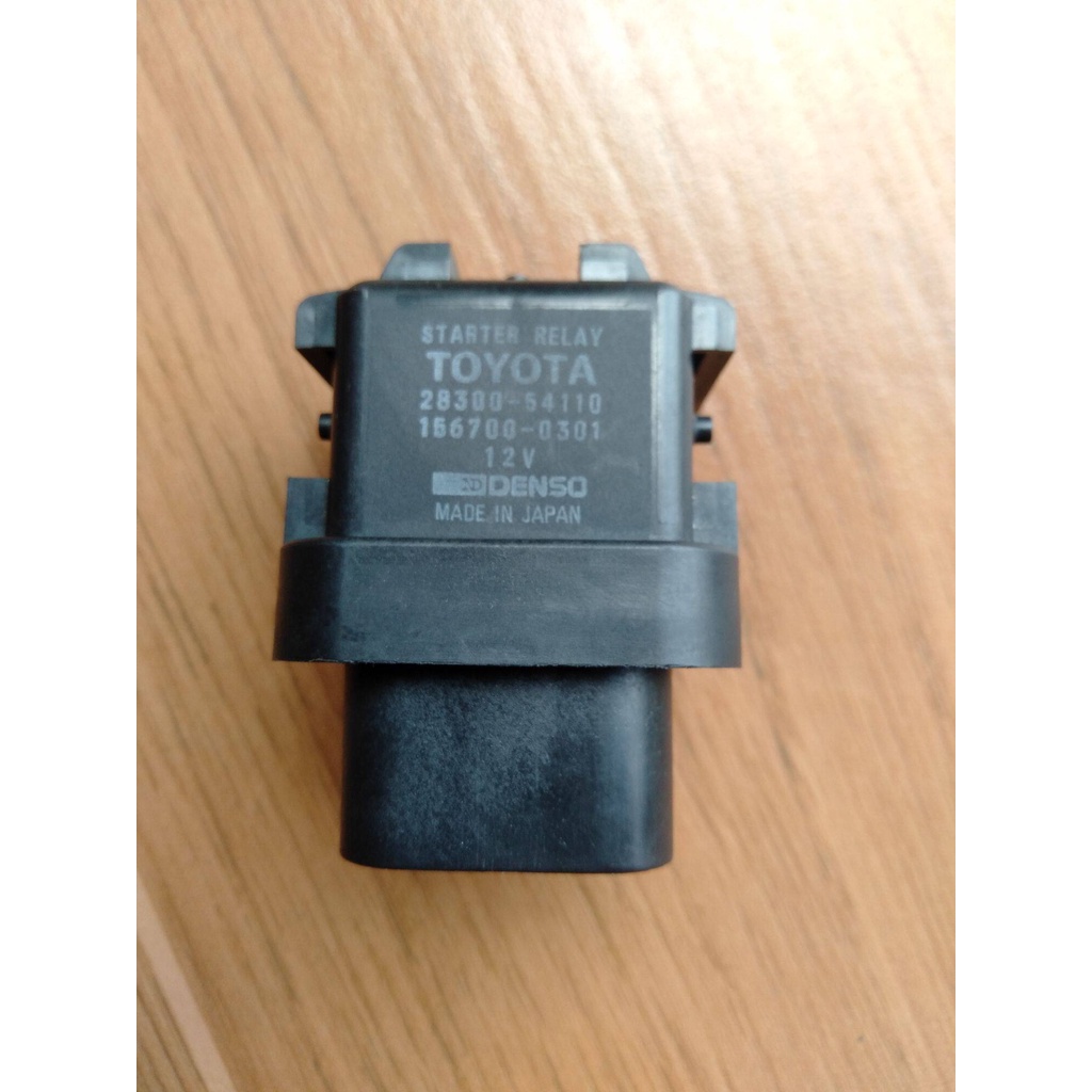 Starter Relay Toyota Mighty-X 12V. Big Plug Straight Outer Cob Model ...