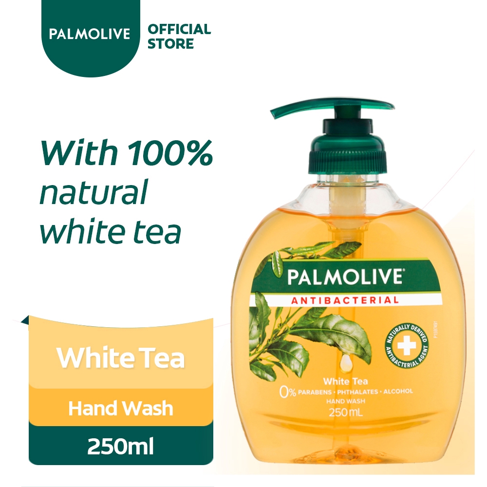 Palmolive Antibacterial White Tea Hand Wash 250ml Shopee Philippines