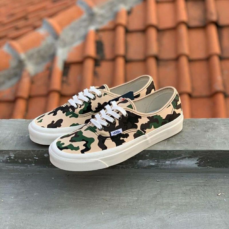 Vans authentic outlet camo