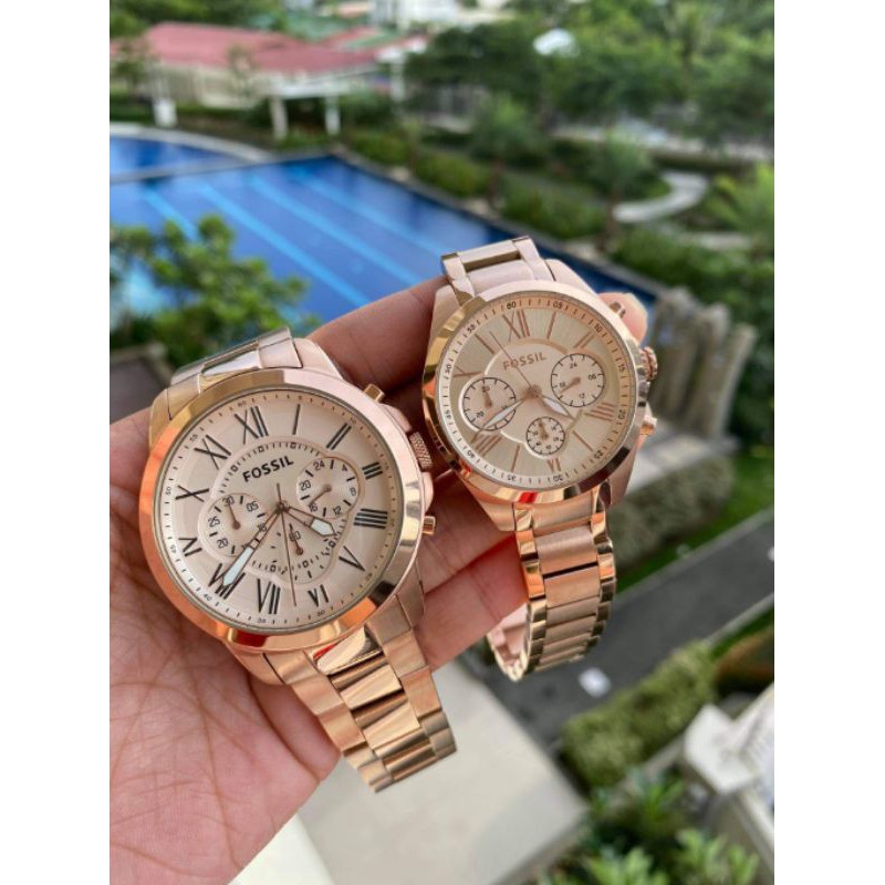 Best couple watches fossil on sale