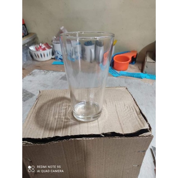 6PCS TUMBLER BASO CLEAR #2810 everyday glass transparent 9oz juice ...
