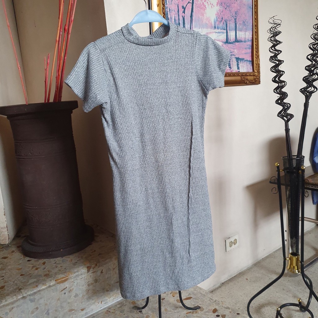 Plain 2025 gray dress