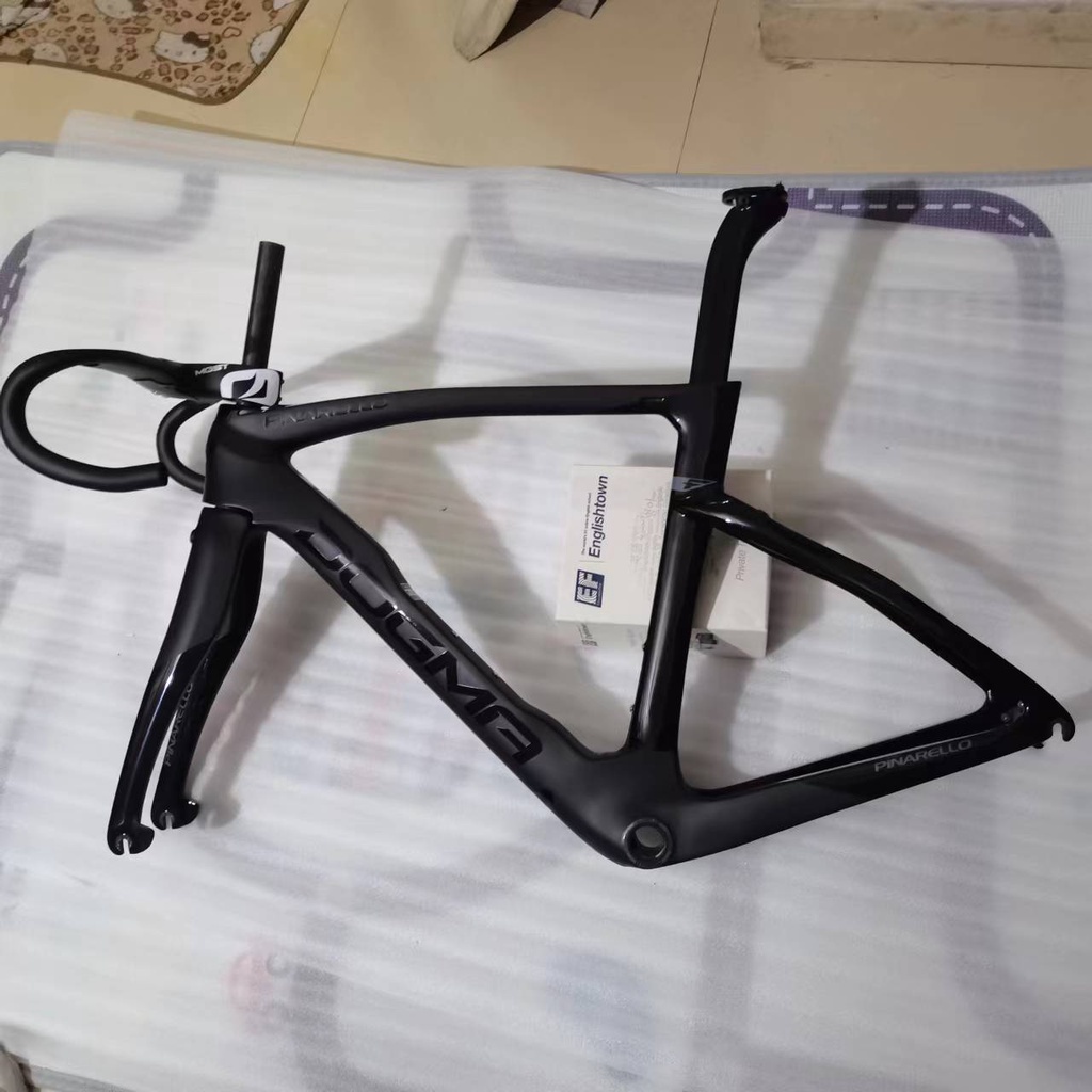 Spot supply latest OEM Pinarello Dogma F F14 Ineos road bike frameset full Toray Carbon fiber T100