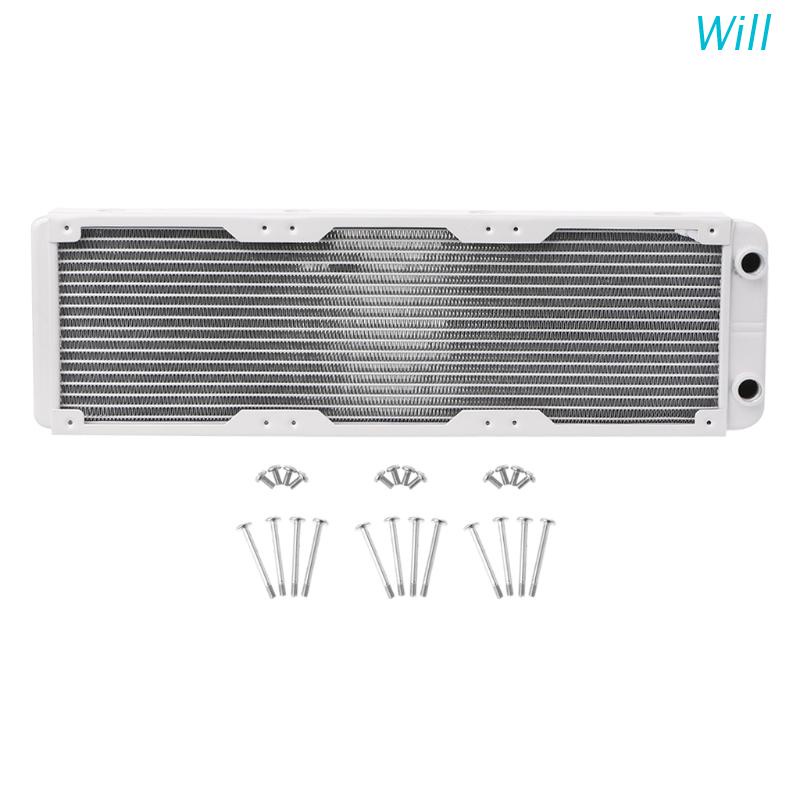 Will PC Water Cooling Aluminum Radiator 360mm For Computer 3x120mm Fans ...