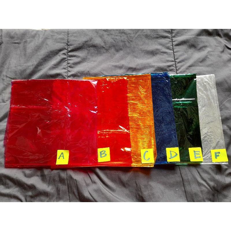 Cellophane Plastic Wrapper1pc(folded) Shopee Philippines