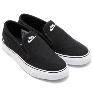 Slip on 2024 black nike