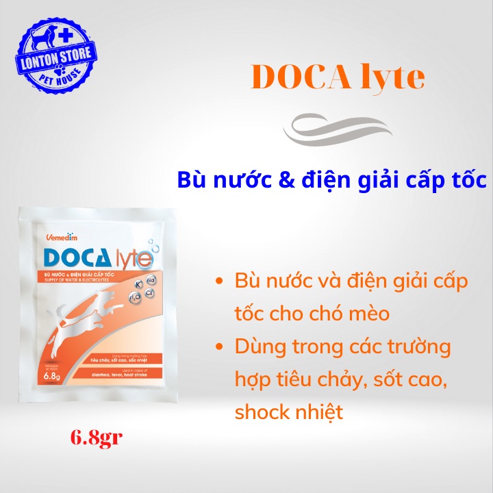 Docalyte Vemedim mixed powder package - Rapid rehydration and ...
