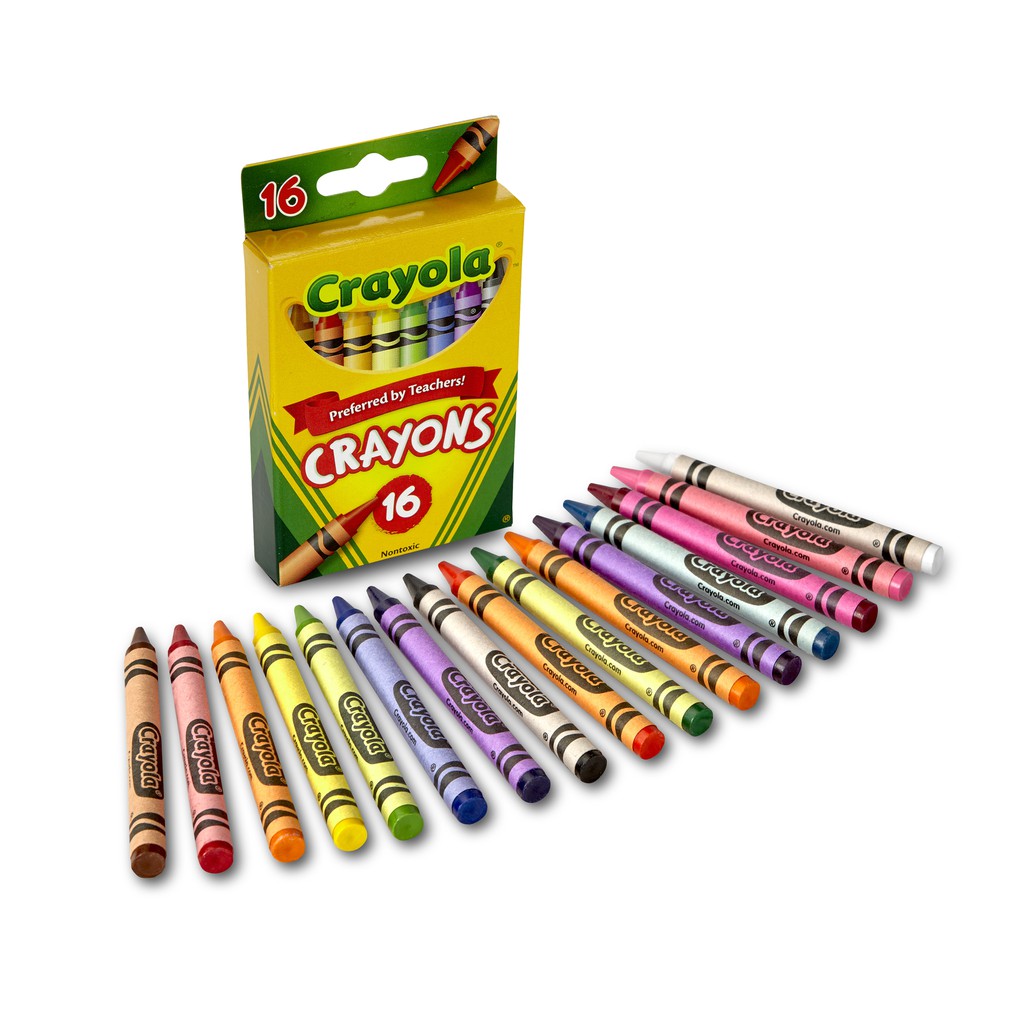 CRAYOLA Crayons 16 COLORS Nontoxic | Shopee Philippines